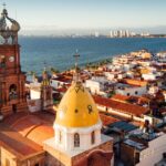 Aerial photo of Puerto Vallarta, Mexico, one of the top destinations for US expat retirees