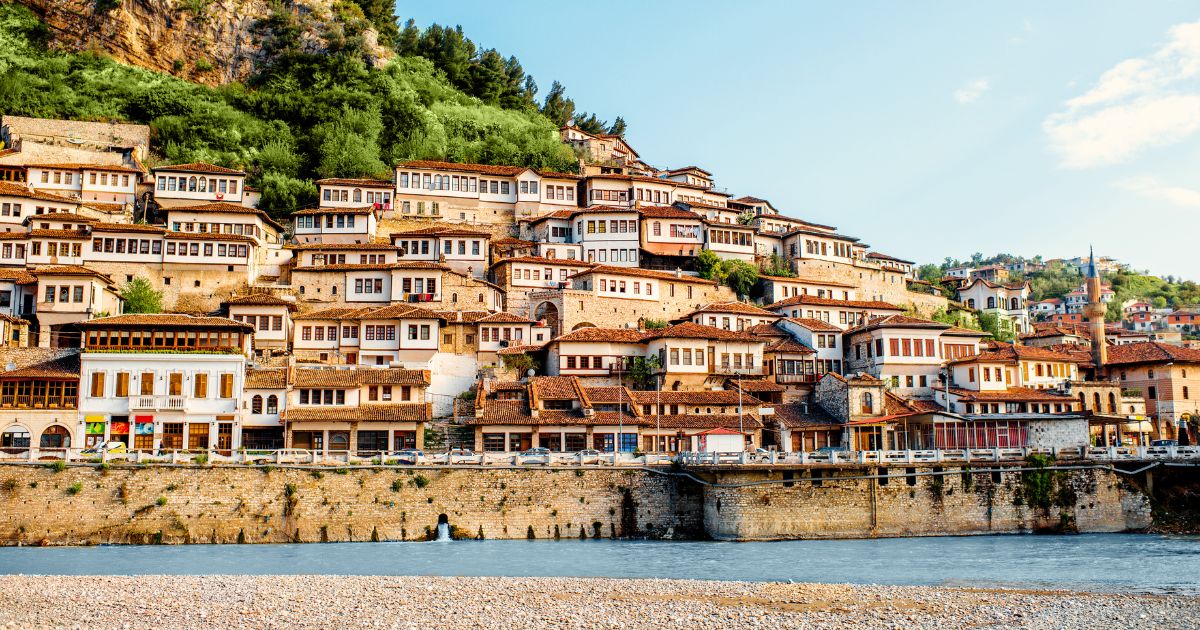 Albania digital nomad visa hero image - Berat City