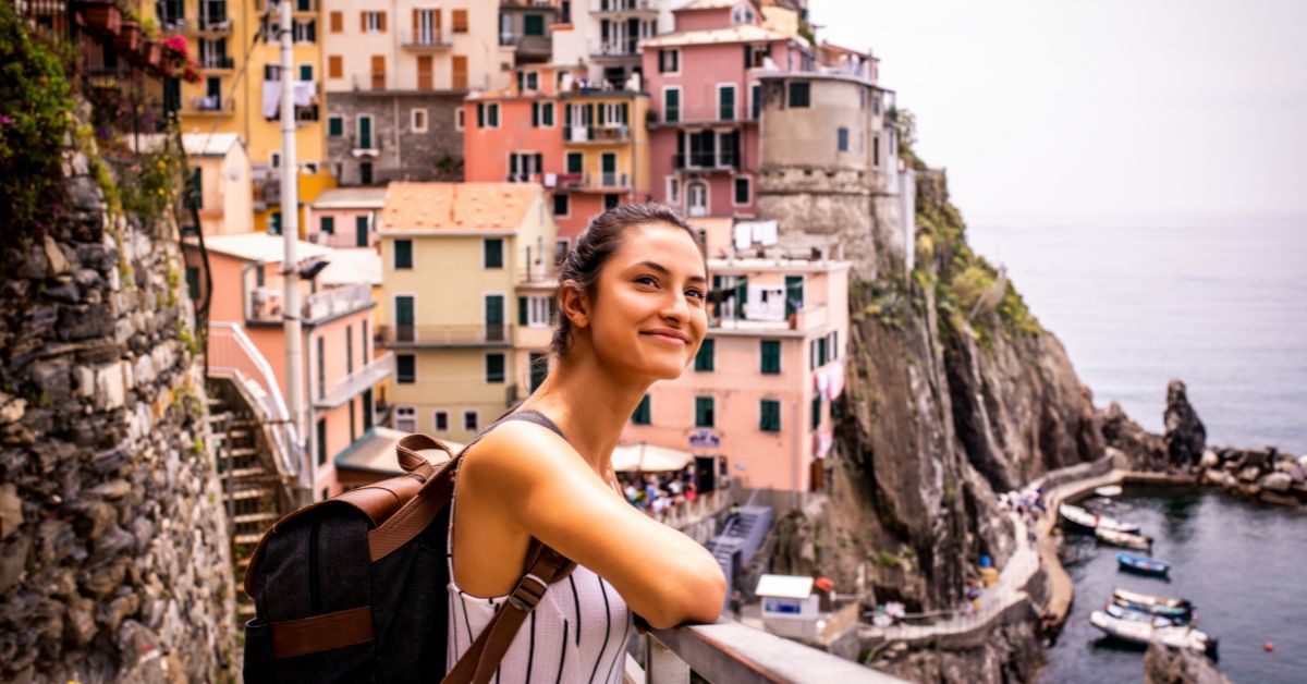 American in Italy enjoys a vacation along the Amalfi Coast
