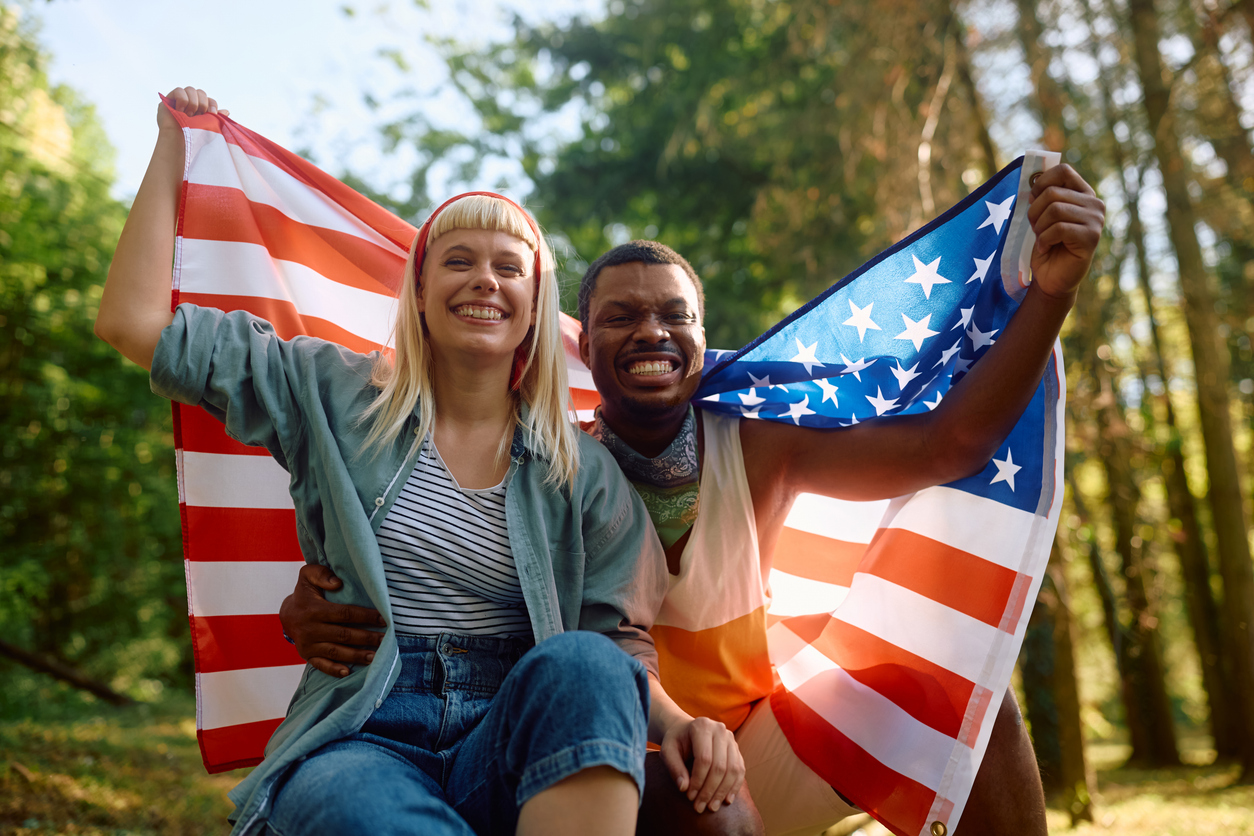 American couple living abroad and navigating taxes for American expats.