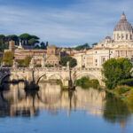 Looking out over Vatican City and Rome, where questions about pope salary meet centuries of tradition.