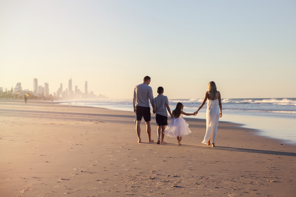 Raising a family in Australia